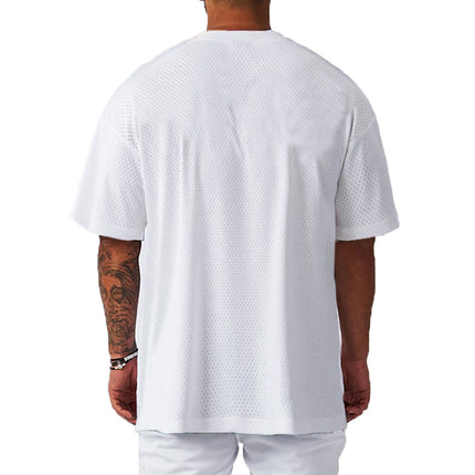 Muscleguys Mens Oversized Quick Dry Breathable Gym Tee by zapcart