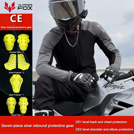 GuangdongChoice Men's Breathable CE Motorcycle Jacket Armor by zapcart