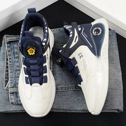 Choice Mens Sneakers Rotating Buckle Non Slip Outdoor by zapcart