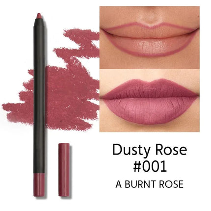 Nude Brown Lip Liner Matte Waterproof Everyday Longwear by zapcart