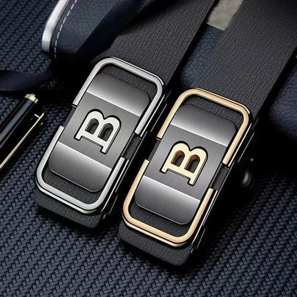 Men's Buckle Toothless Automatic Buckle Belt Fashion Gift