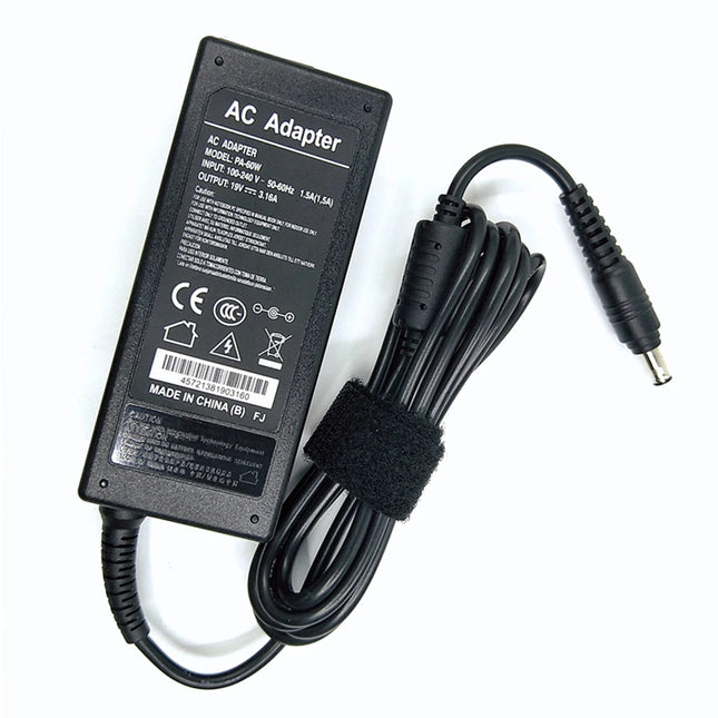 TINGXING 60W Samsung Laptop Charger 19V 3.16A 5.5mm x 3.0mm by zapcart