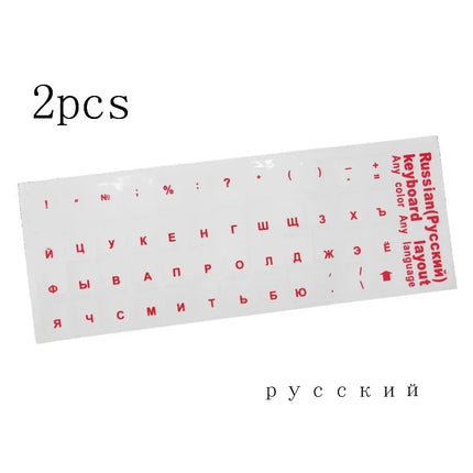 BUBM Keyboard Letter Stickers Waterproof Durable For Laptop by zapcart