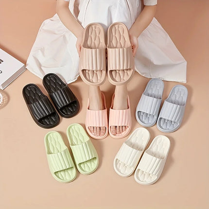 Women EVA Slide Slippers Soft Non Slip All Season Washable by zapcart