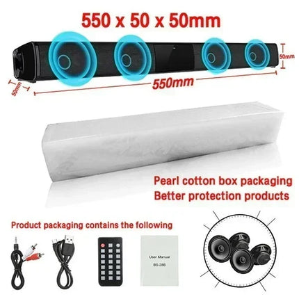 Ohwogot Wireless Bluetooth Speaker For Home Theater Big Bass by zapcart