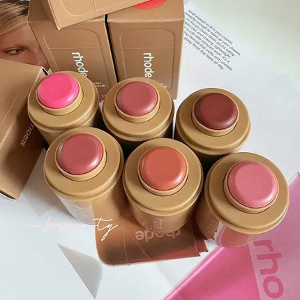 Rhode All In One Cheek Blush Lip Gloss Stick For On The Go by zapcart