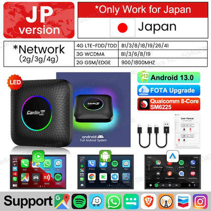 CarlinKit CarPlay AI Box Wireless In Car Streaming Netflix by zapcart