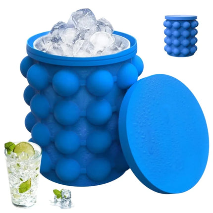 Choice Portable Ice Cube Maker Bucket for Wine and Whiskey by zapcart
