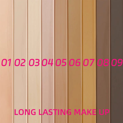 MCD 9 Shade Full Coverage Foundation Natural Matte For All by zapcart