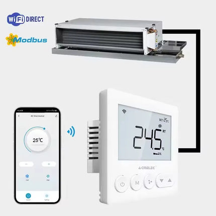 ACMELEC Weekly Programmable Thermostat For FCU Wholesale by zapcart