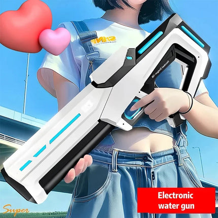 Electric Water Blaster Toy Gun For Kids USB Rechargeable by zapcart