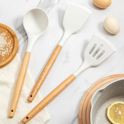 Choice 3Pc Silicone Spatulas Set For Home Cooks High Temp by zapcart