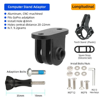 Deemount Tough Aluminum Bike Computer Mount Garmin Edge MTB by zapcart