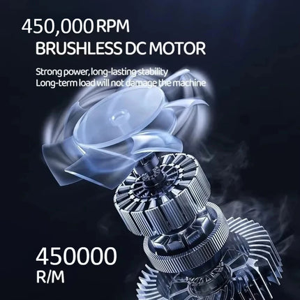 X6 Turbo Air Blower Dust Vacuum For Cars And PCs Compact by zapcart