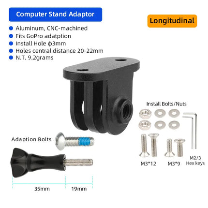 Deemount Tough Aluminum Bike Computer Mount Garmin Edge MTB by zapcart