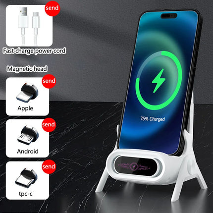 CQJT Cordless Charger Desk Phone Stand 3in1 Fast Charger by zapcart