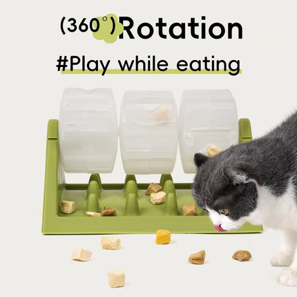 Choice Slow Feeder Puzzle Toy Treat Dispensing Dogs Cats by zapcart