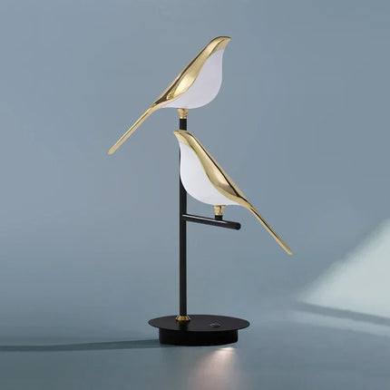 Jiankexing Bird Illumination LED Floor Lamp for Bedroom