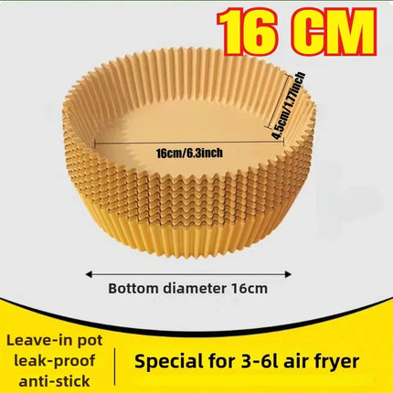 Non Stick Air Fryer Paper Liner For Baking For Home Bakers by zapcart