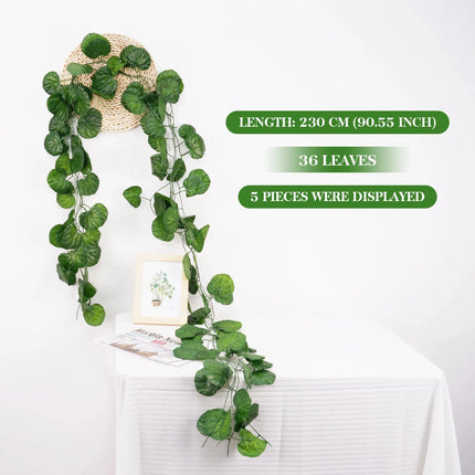 Uflower Ivy Leaf Hanging Vine Garland Lush Wedding Decor by zapcart