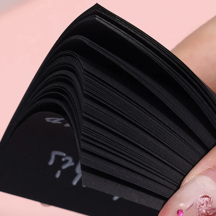 Choice Black Sticky Notes With White Pens For School by zapcart