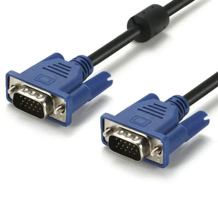 VIKEFON VGA Cable HD Male to Male With Magnetic Ring PC by zapcart