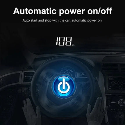 Xiaomi Car HUD Head Up Display Digital Speed Meter Pro by zapcart
