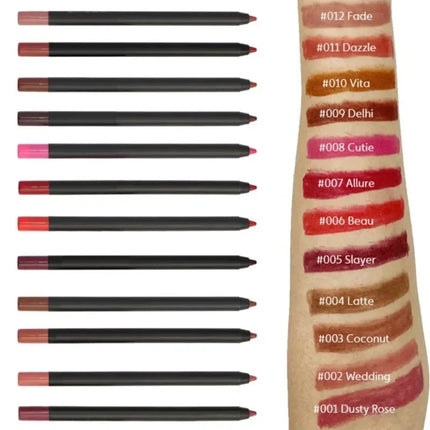 Nude Brown Lip Liner Matte Waterproof Everyday Longwear by zapcart