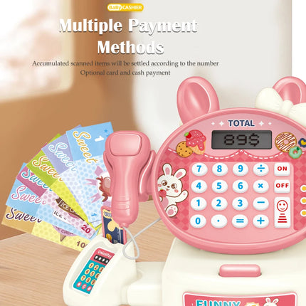 Kids Interactive Electric Cash Register Toy For Learning by zapcart