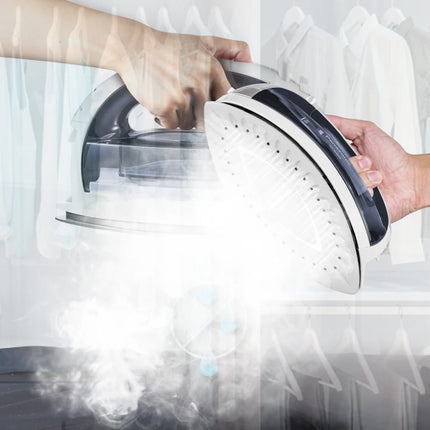 Panasonic Cordless Steam Iron 2400W Ceramic Soleplate Home by zapcart