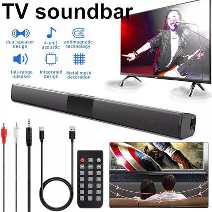 ZYMYC Bluetooth Home Theater Sound System For TV Soundbar by zapcart