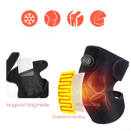 Electric Heating Massager Neck Shoulder Arthritis Brace by zapcart