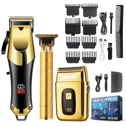ANZ Premium USB Rechargeable Hair Clippers For Men Home Use