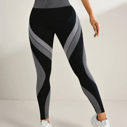 Womens Seamless Yoga Leggings High Waist Tummy Control by zapcart