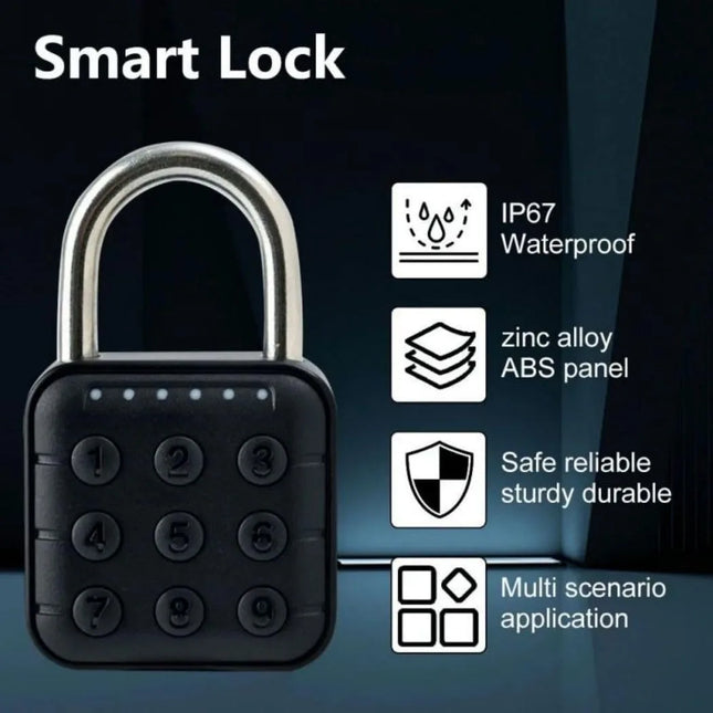 CDOK SY12 Smart Padlock IP65 Waterproof for Lockers Cabinets by zapcart
