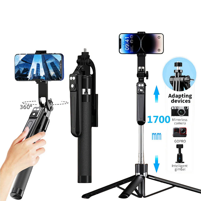 FANGTUOSI Expandable Phone Tripod With Selfie Light Remote by zapcart