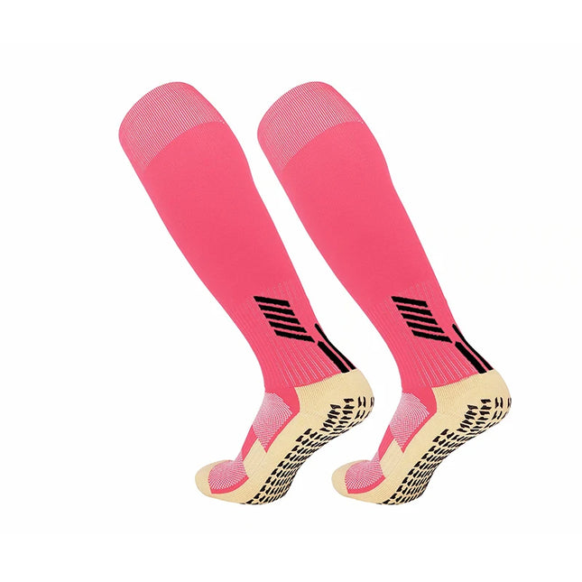 CN Anti Slip Soccer Socks Knee High Breathable For Adults by zapcart