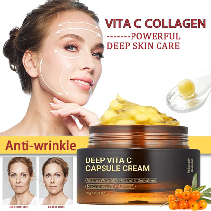 JANYIF Vitamin C Capsule Cream For Firm Smooth Young Skin by zapcart