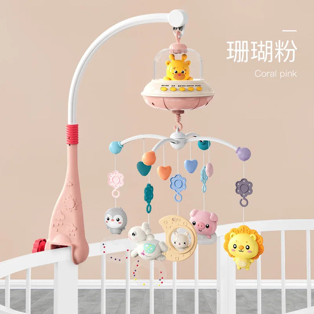 Musical Baby Crib Mobile Newborns Lights Music Projection by zapcart