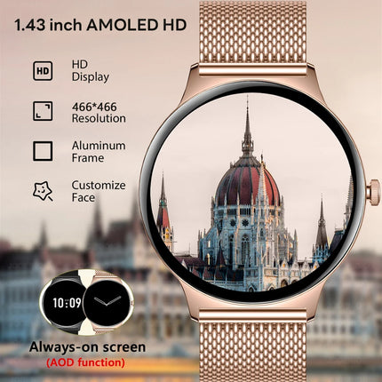 Huawei Ultra Slim AMOLED Smartwatch Women Heart Rate by zapcart
