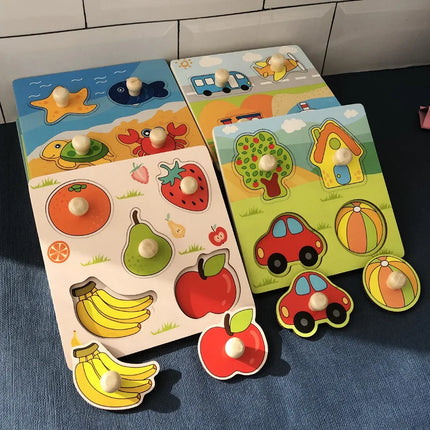 Zapcart Montessori Wooden Toys For Babies Educational
