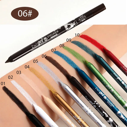 Pudaier Waterproof Gel Eyeliner Pen All Day For Women by zapcart