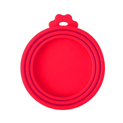 Choice Reusable Pet Food Can Cover Set With Spoon For Pets by zapcart