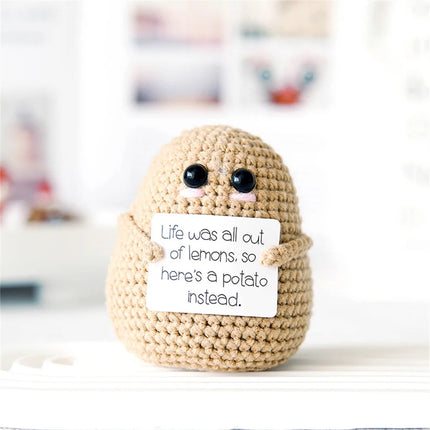 Choice Handmade Potato Doll Positive Energy Home Decor Gift by zapcart
