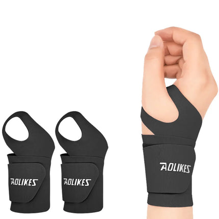 AOLIKES Ultra Thin Wrist Wraps For Men Women Adjustable by zapcart