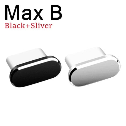 Choice Metal Dust Plugs For iPhone Type C Port 2 Pack Guard by zapcart