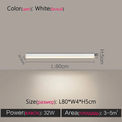 TES Long Strip Ceiling Light Office Surface Mounted LED by zapcart