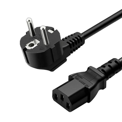 EU Power Cord Euro Plug C13 Extension Cable For PC Monitors by zapcart