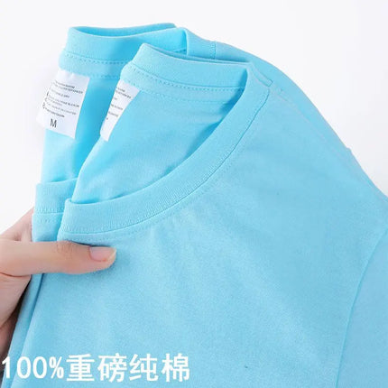 100 Percent Cotton T Shirt Unisex O Neck Short Sleeve by zapcart