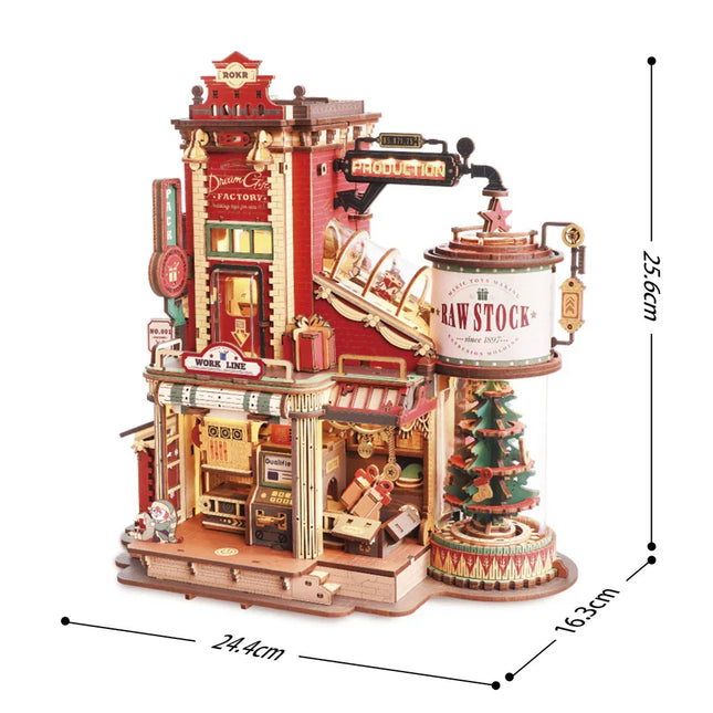 Robotime Wooden Music Box 3D Puzzle Kit For Kids And Adults by zapcart
